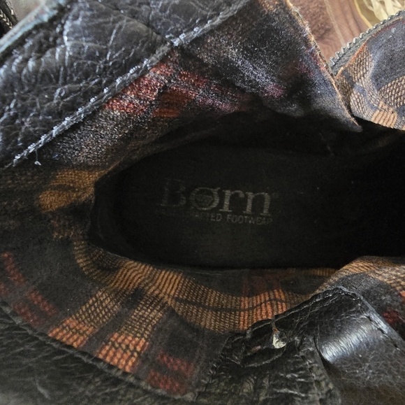 Women's Born Easton Black Full Grain Ankle Boot Leather - Picture 8 of 11